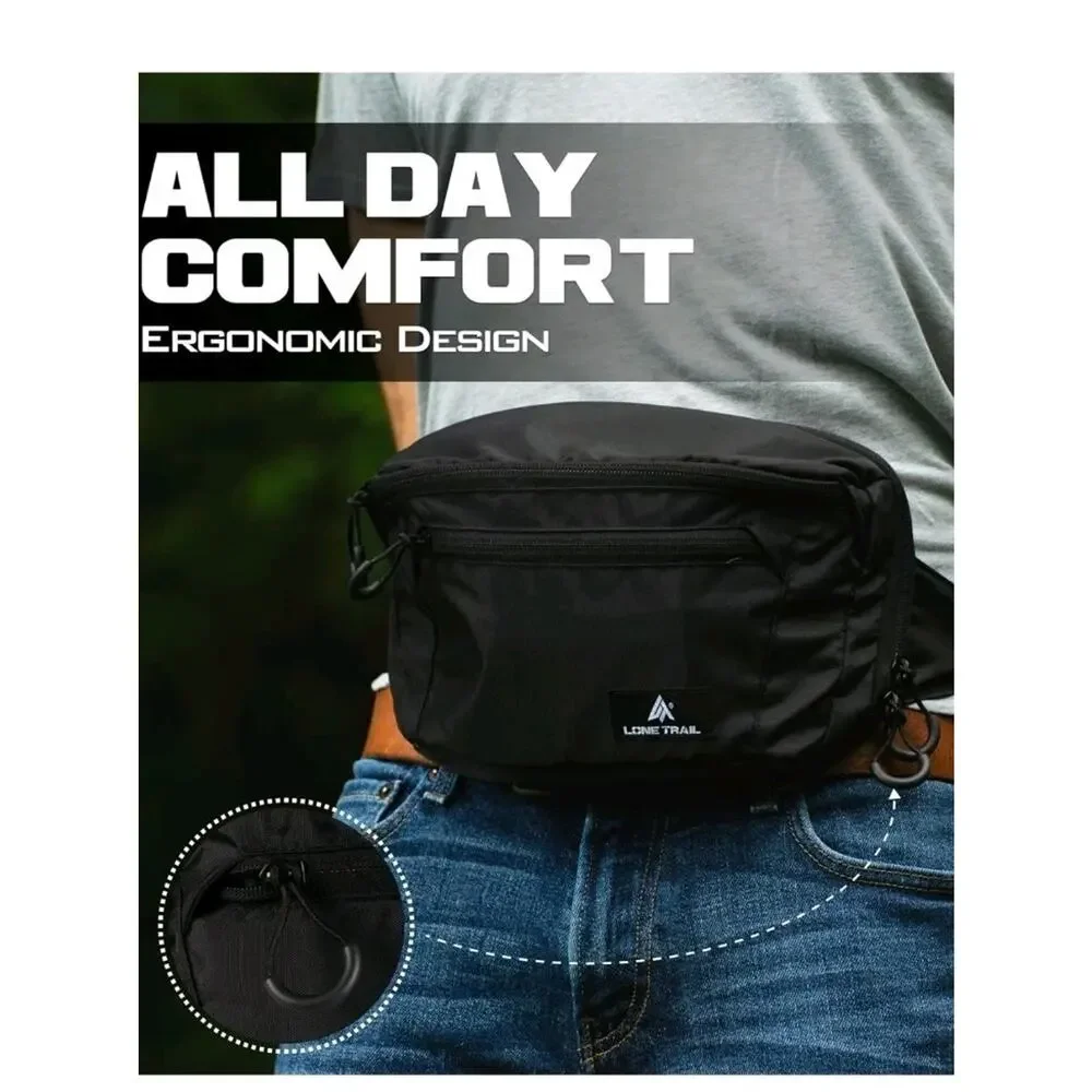 Lone Trail Large Concealed Carry Fanny Pack for Men | Adjustable fanny pack S25